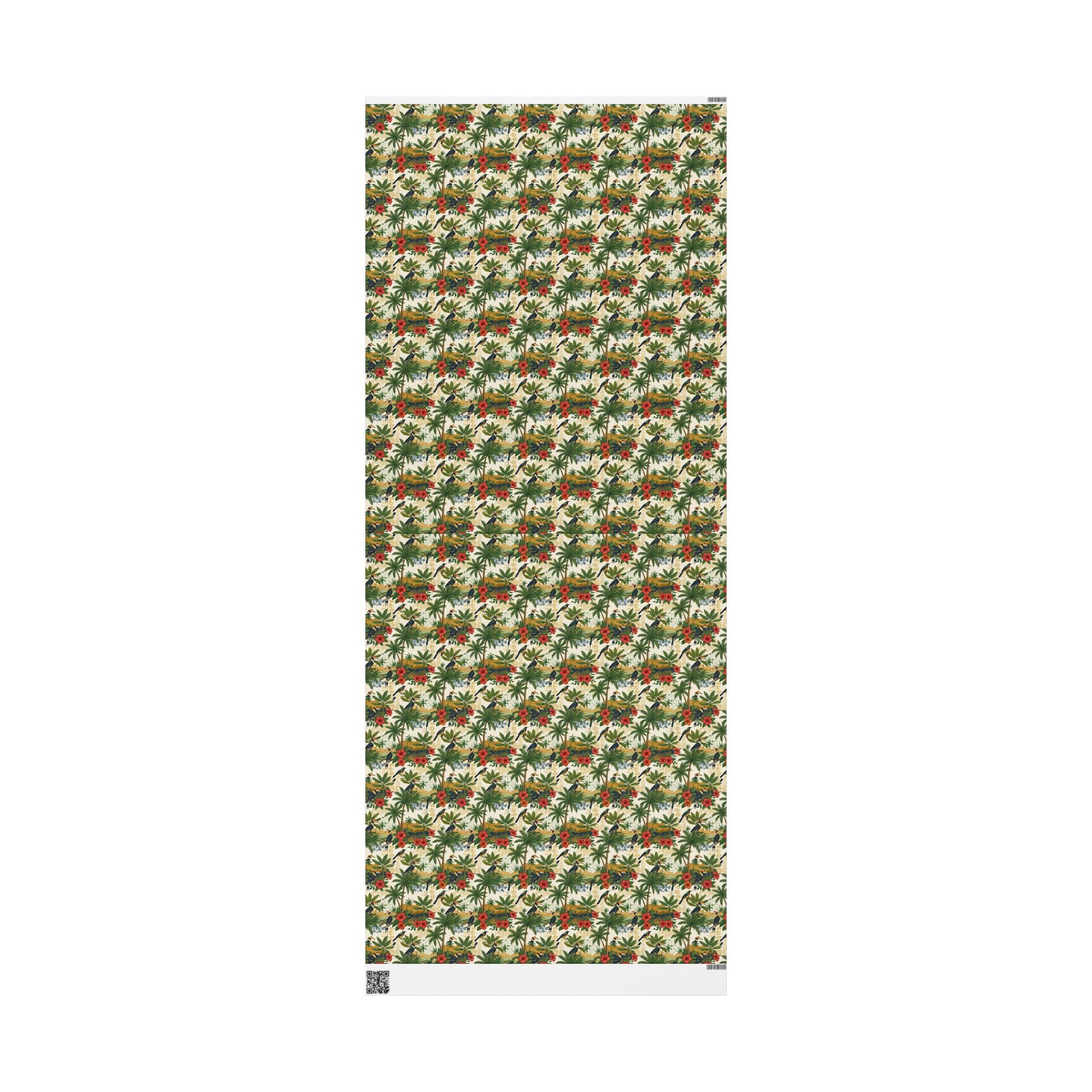 Freetown Tropical Palms Wrapping Paper — Family Wrap Co.