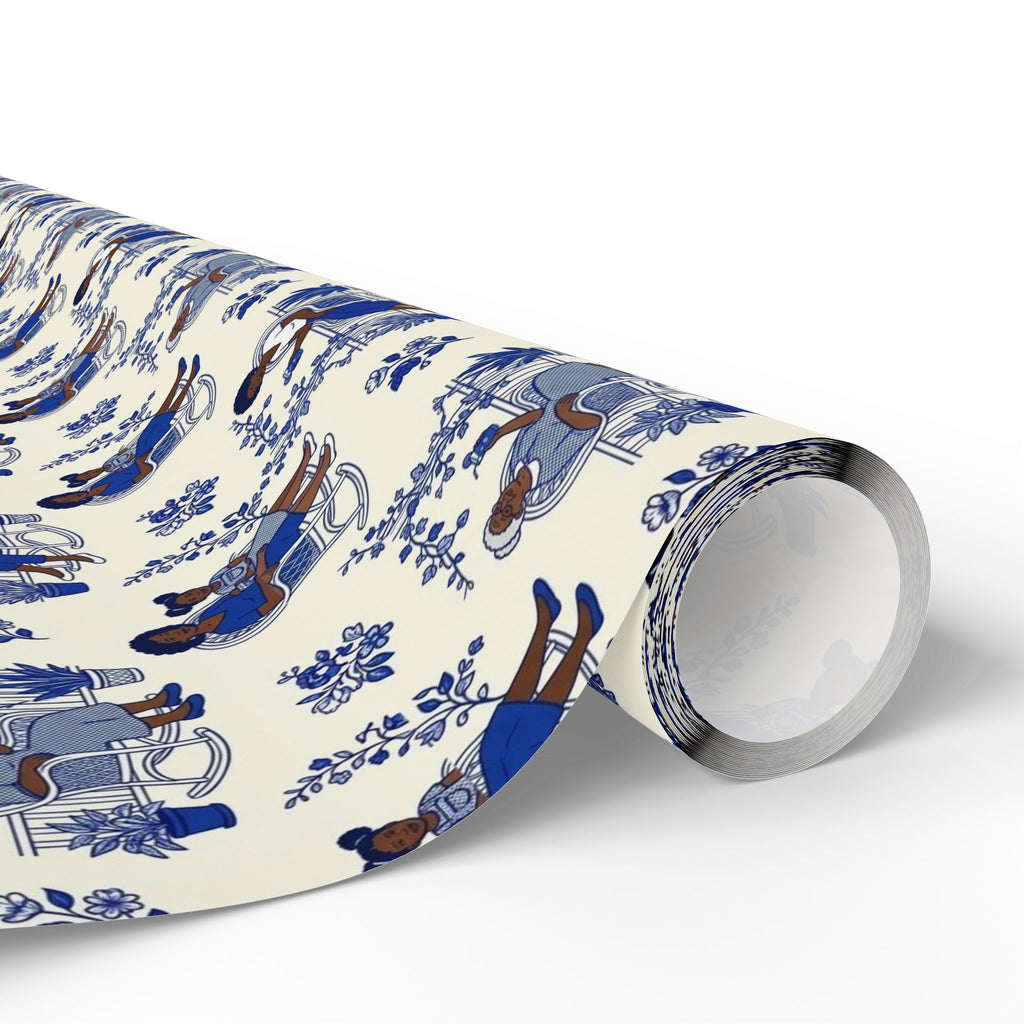 Porch Sitting & Afternoon Tea Wrapping Paper — Family Wrap Co.