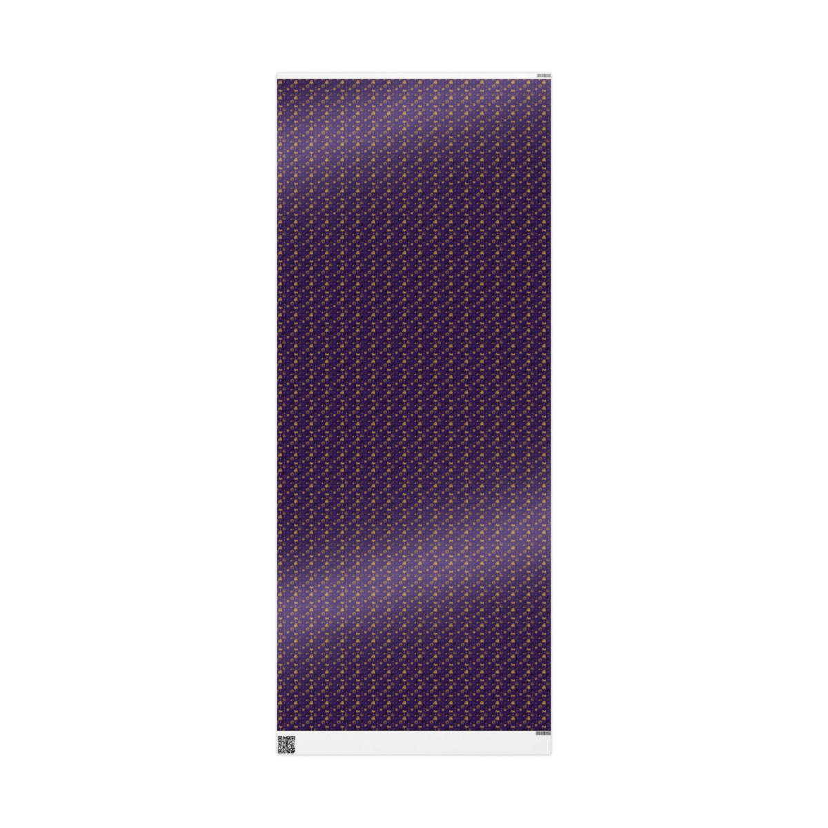 Violet Thunder & Golden Bulldog — African American Gift Wrap by Family Wrap Co.