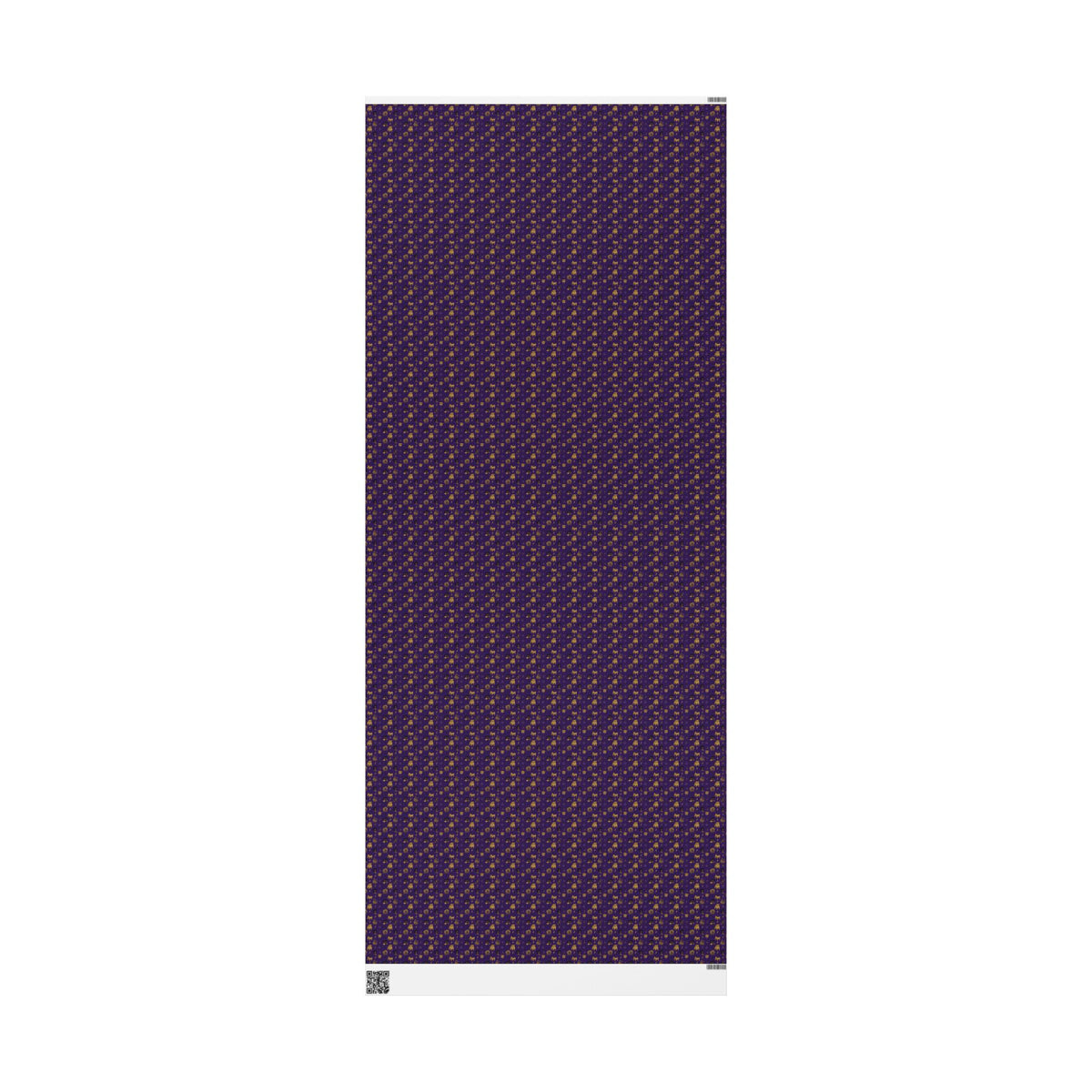 Violet Thunder & Golden Bulldog — African American Gift Wrap by Family Wrap Co.