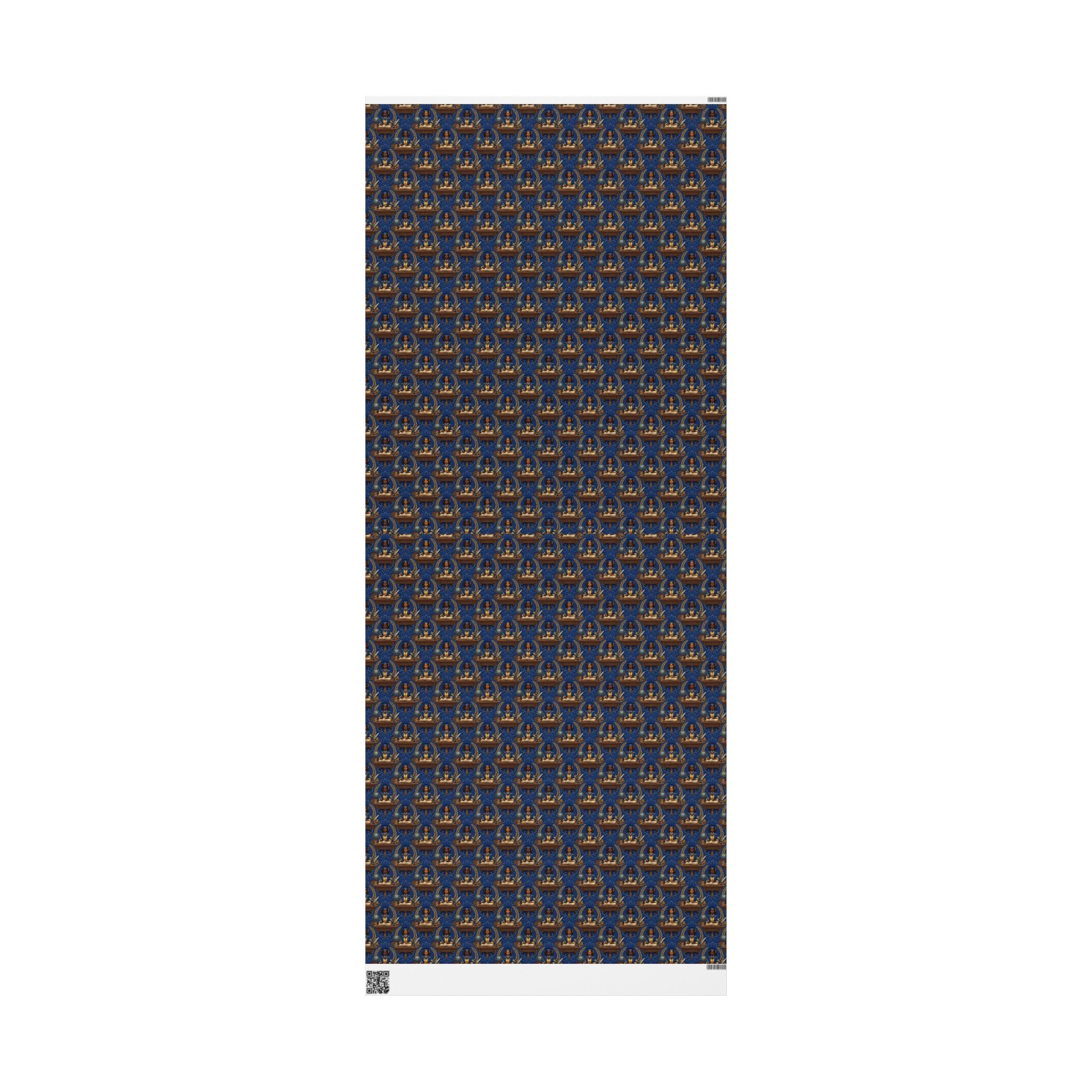 Blue Gold Legacy Scholars Wrapping Paper — Family Wrap Co.