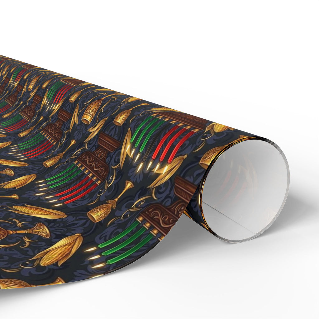 Kinara Glow Celebration Wrapping Paper — Family Wrap Co.