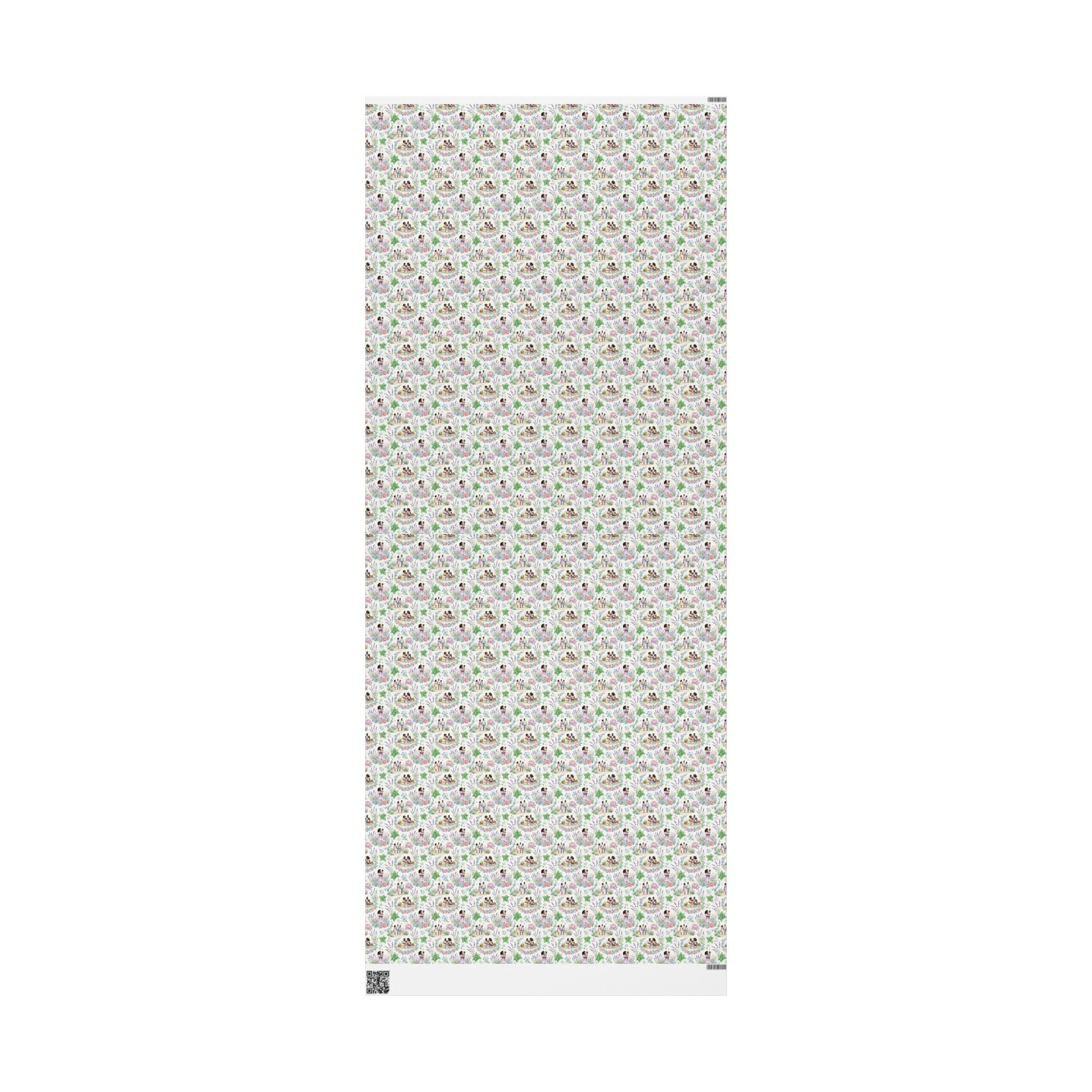 Lavender & Mint Family Garden Wrapping Paper — Family Wrap Co.