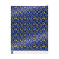 Blue & Gold Radiant Wisdom Wrapping Paper — Family Wrap Co.