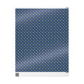 Golden Poodle & Yellow Rose Pattern — African American Gift Wrap by Family Wrap Co.