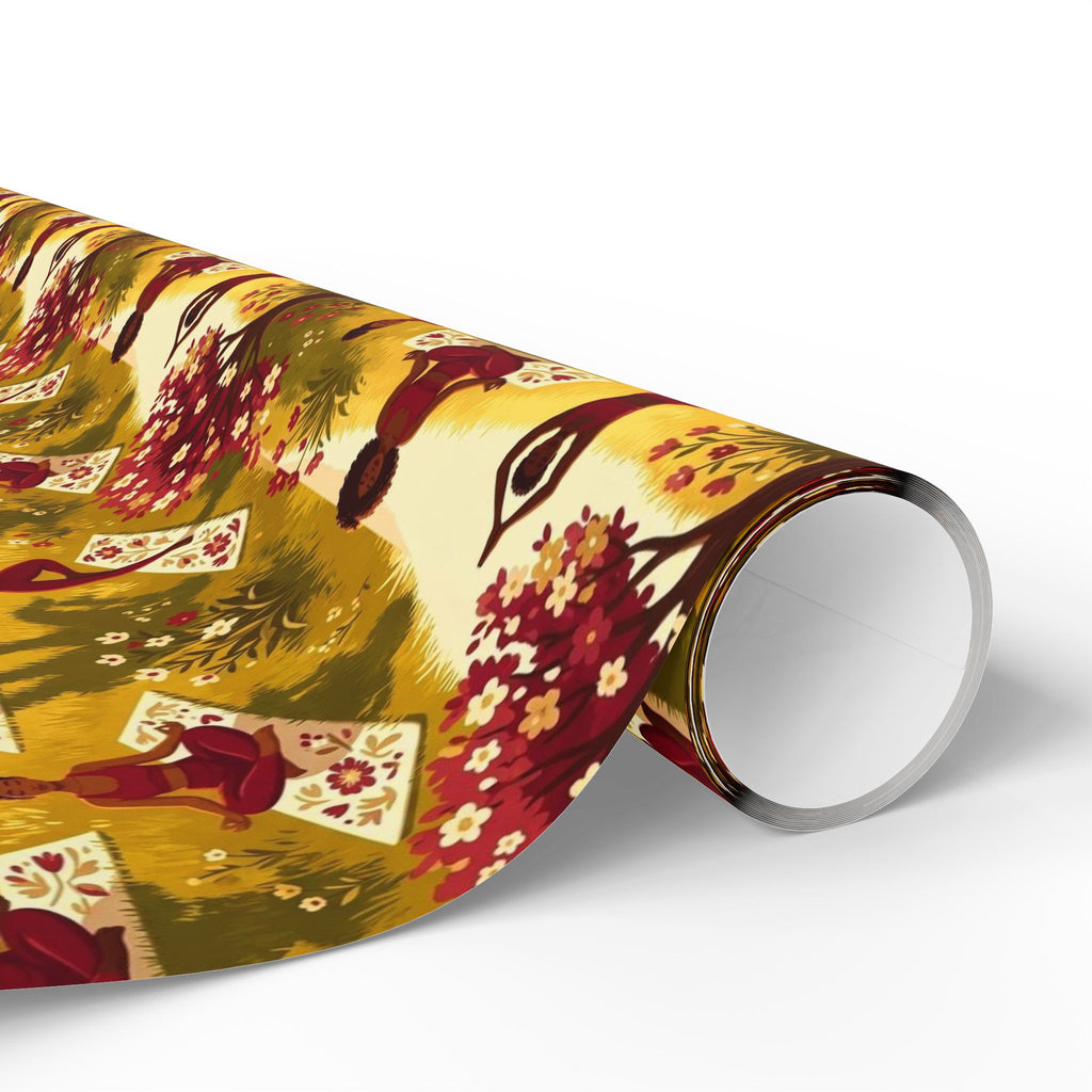 Golden Hour Yoga in the Park Wrapping Paper — Family Wrap Co.