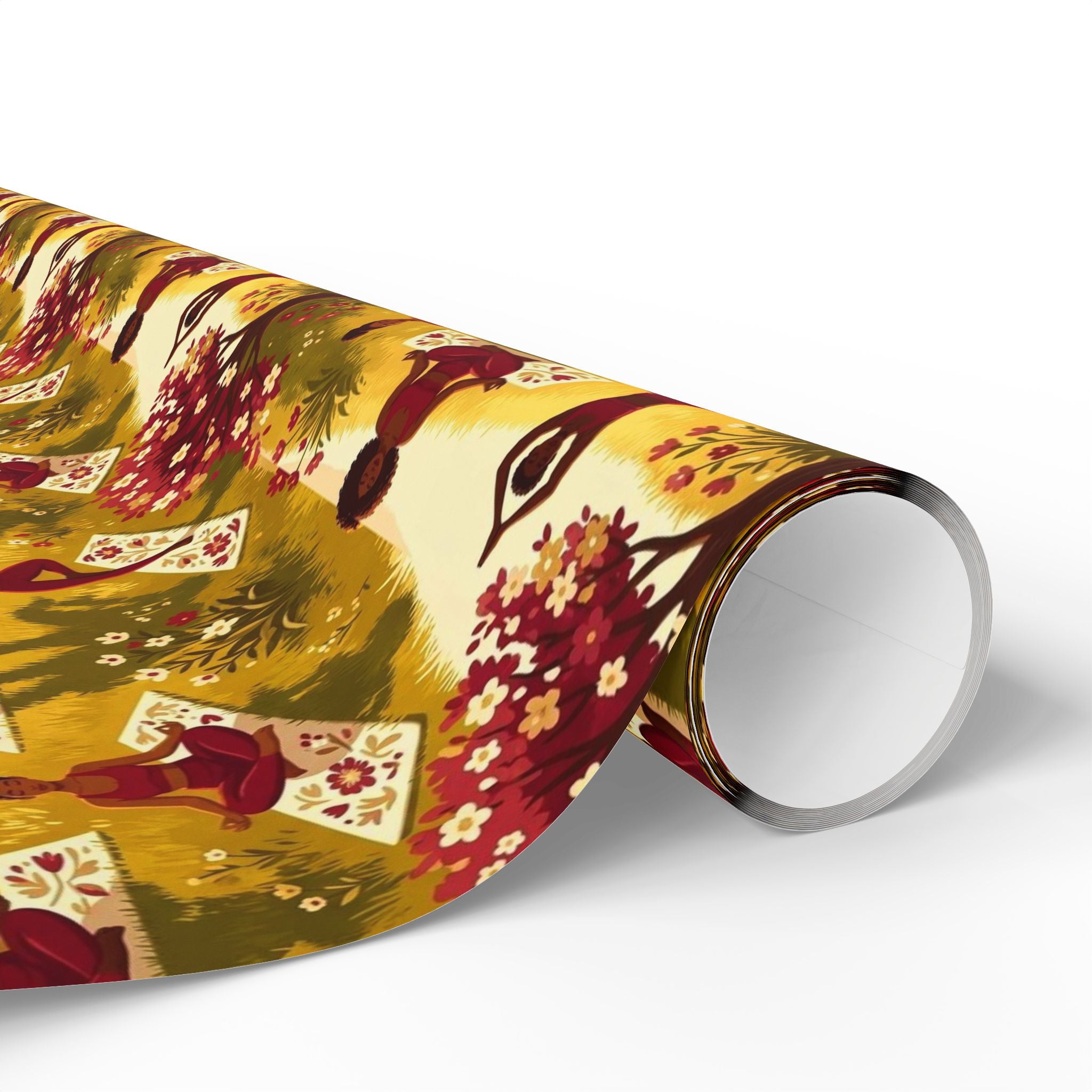 Golden Hour Yoga in the Park Wrapping Paper — Family Wrap Co.