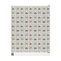 Grandparents & Grandchildren — Powder Blue Serenity Wrapping Paper — Family Wrap Co.