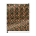 Holiday Hearthside Memories Pattern — African American Gift Wrap by Family Wrap Co.