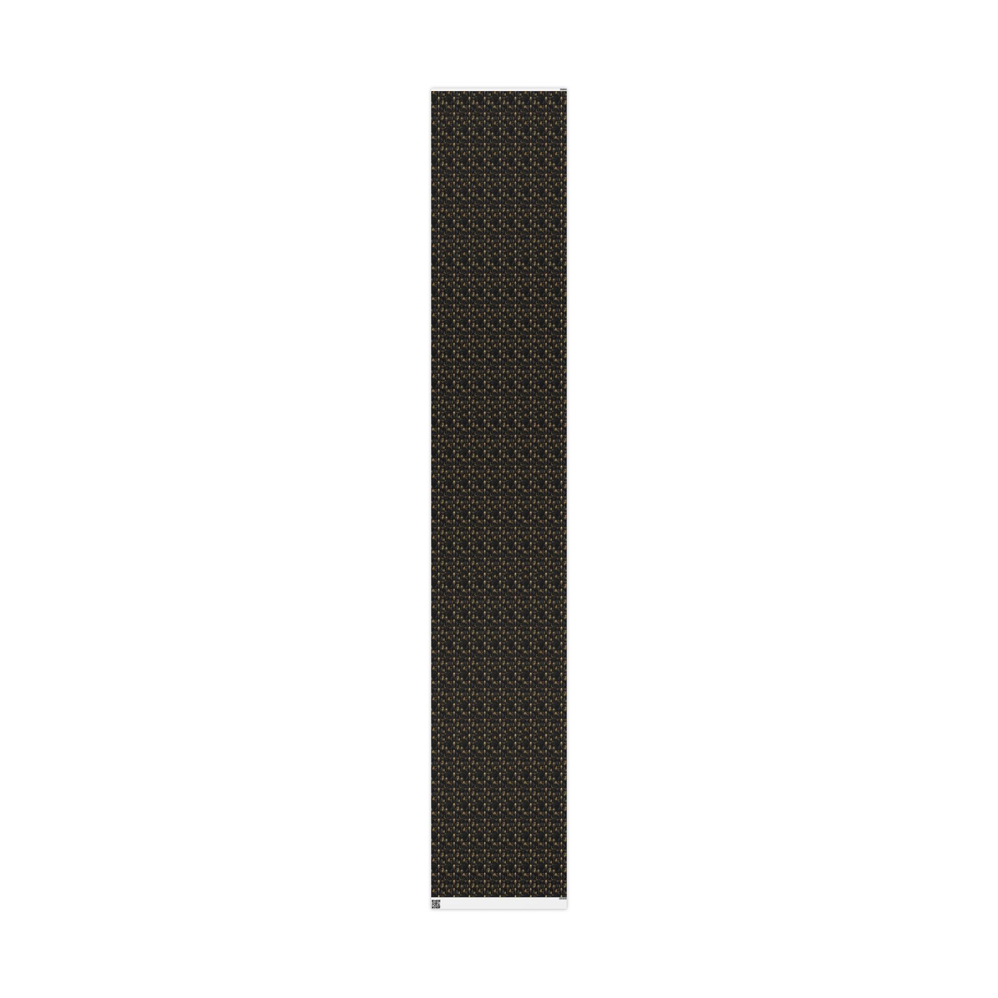 Onyx Sphinx & Gold Wrapping Paper — Family Wrap Co.