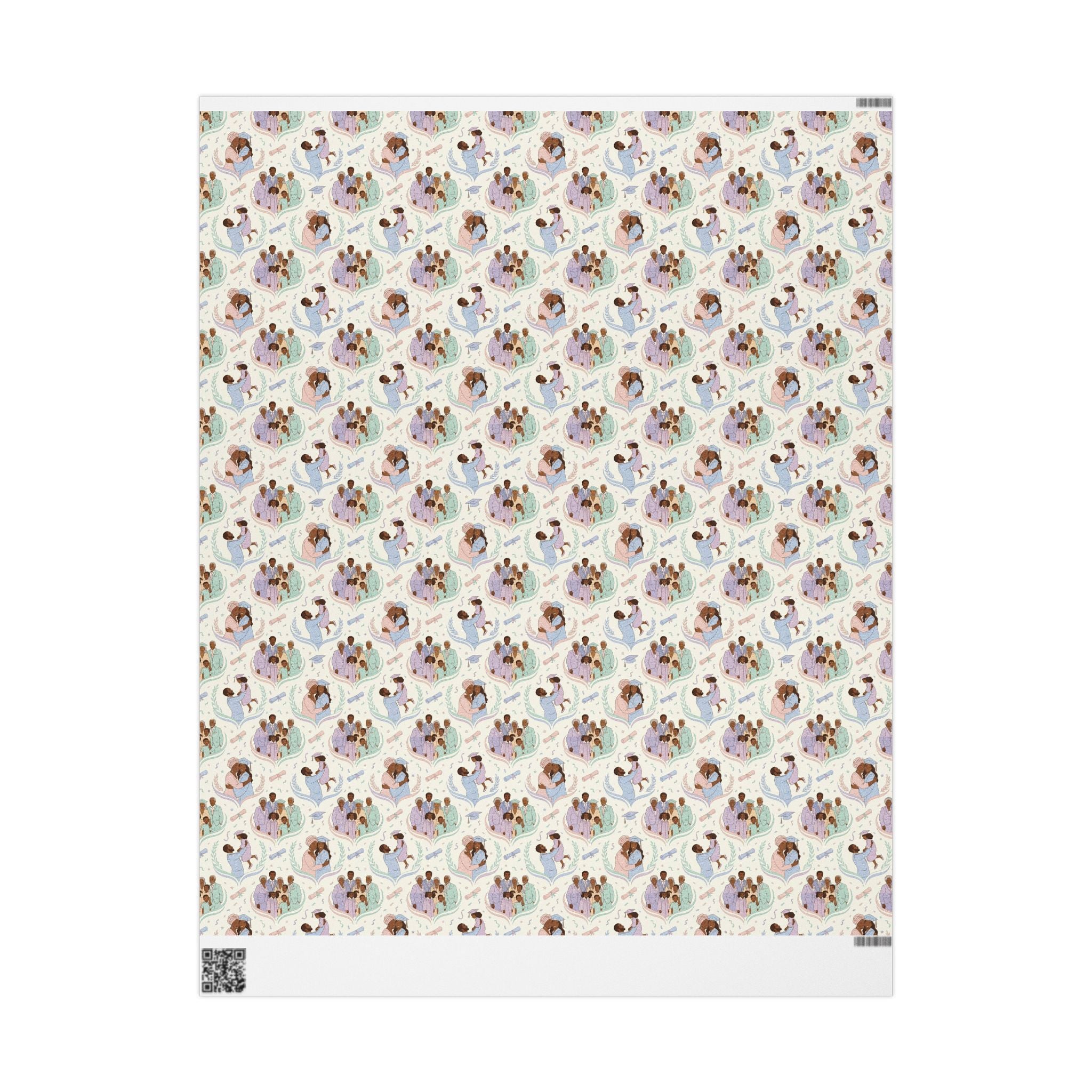 Pastel Graduation & Achievement Wrapping Paper — Family Wrap Co.
