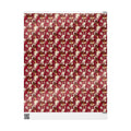 Crimson Cream Garden Gathering Wrapping Paper — Family Wrap Co.