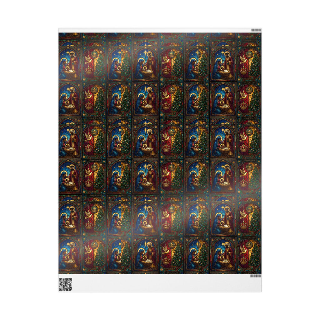 Nativity Scene Christmas Gift Wrap — Family Wrap Co.