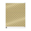 Pink & Green Pearl Garden Pattern — African American Gift Wrap by Family Wrap Co.