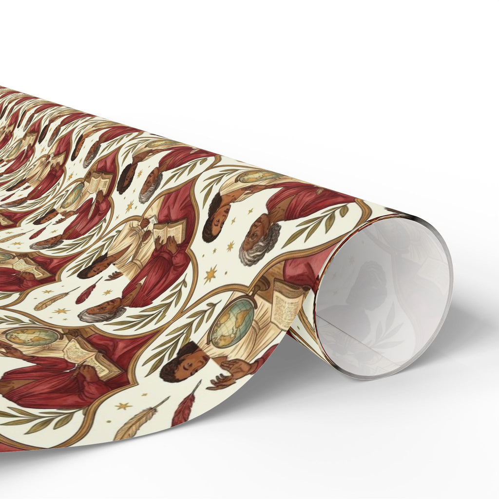 Crimson Cream Mentorship Circle Wrapping Paper — Family Wrap Co.
