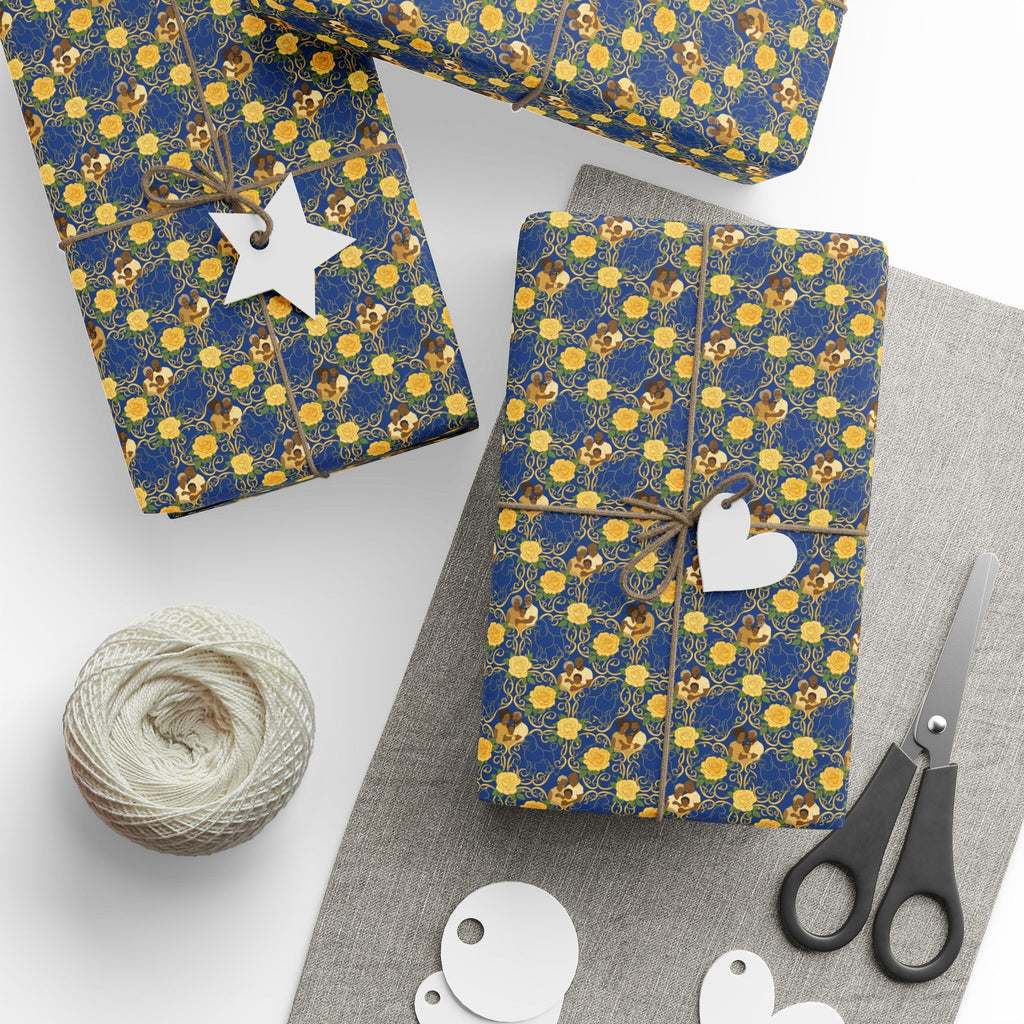 Golden Legacy & Royal Bloom — African American Gift Wrap by Family Wrap Co.