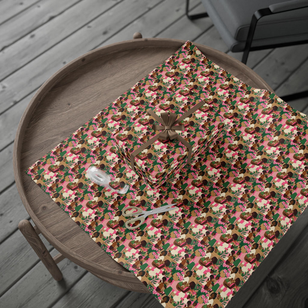 Farmers Market Fresh Harvest Wrapping Paper — Family Wrap Co.
