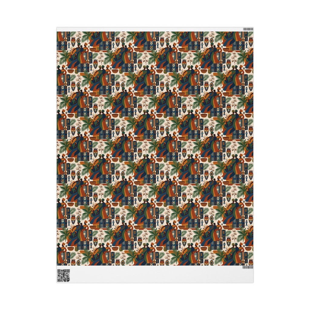 Sierra Leone Heritage Tapestry Wrapping Paper — Family Wrap Co.