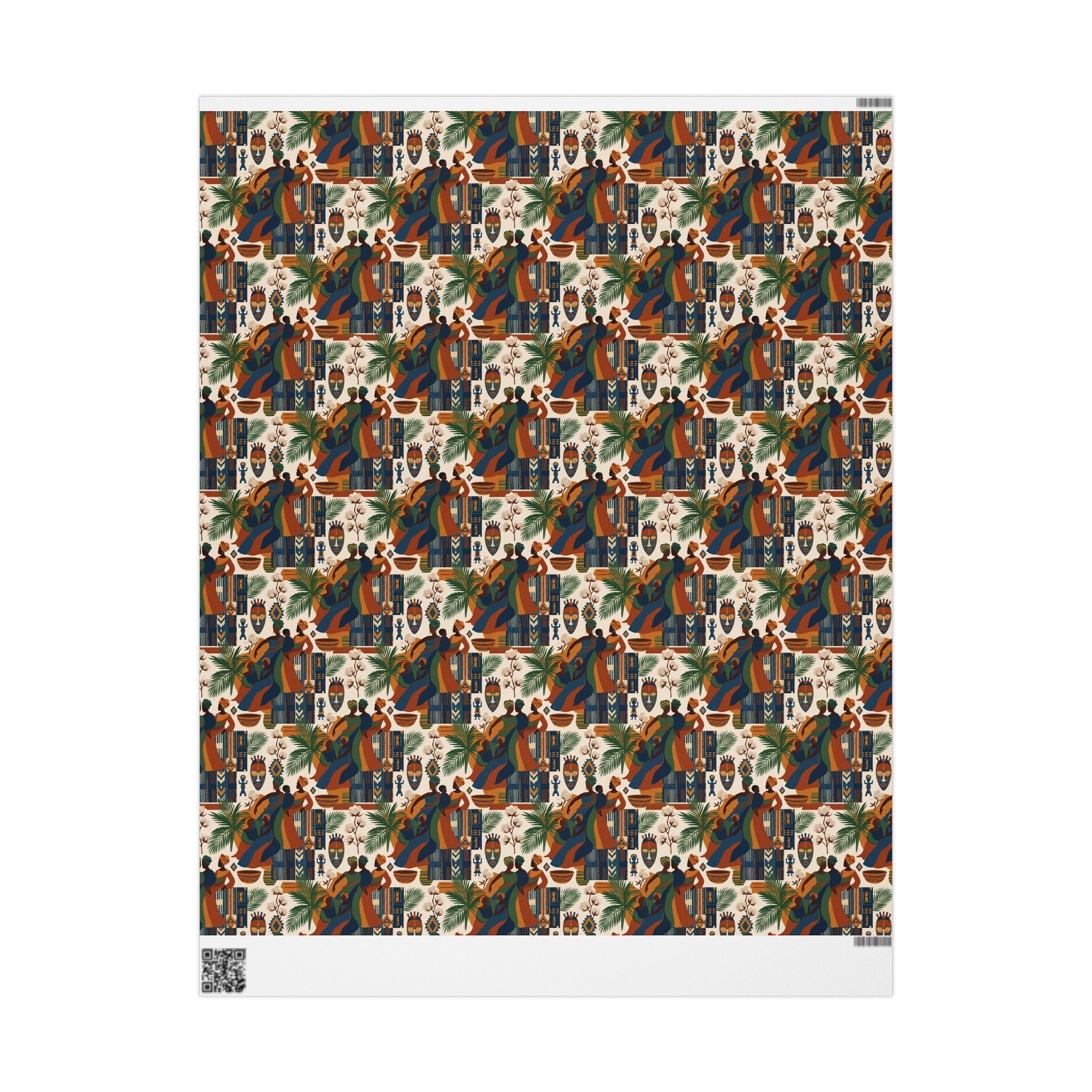 Sierra Leone Heritage Tapestry Wrapping Paper — Family Wrap Co.