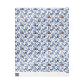 Royal Blue & White Toile Heritage Wrapping Paper — Family Wrap Co.